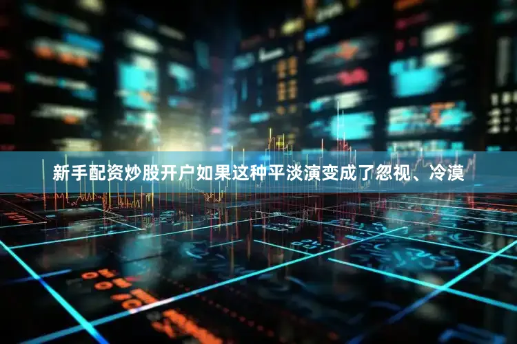新手配资炒股开户如果这种平淡演变成了忽视、冷漠